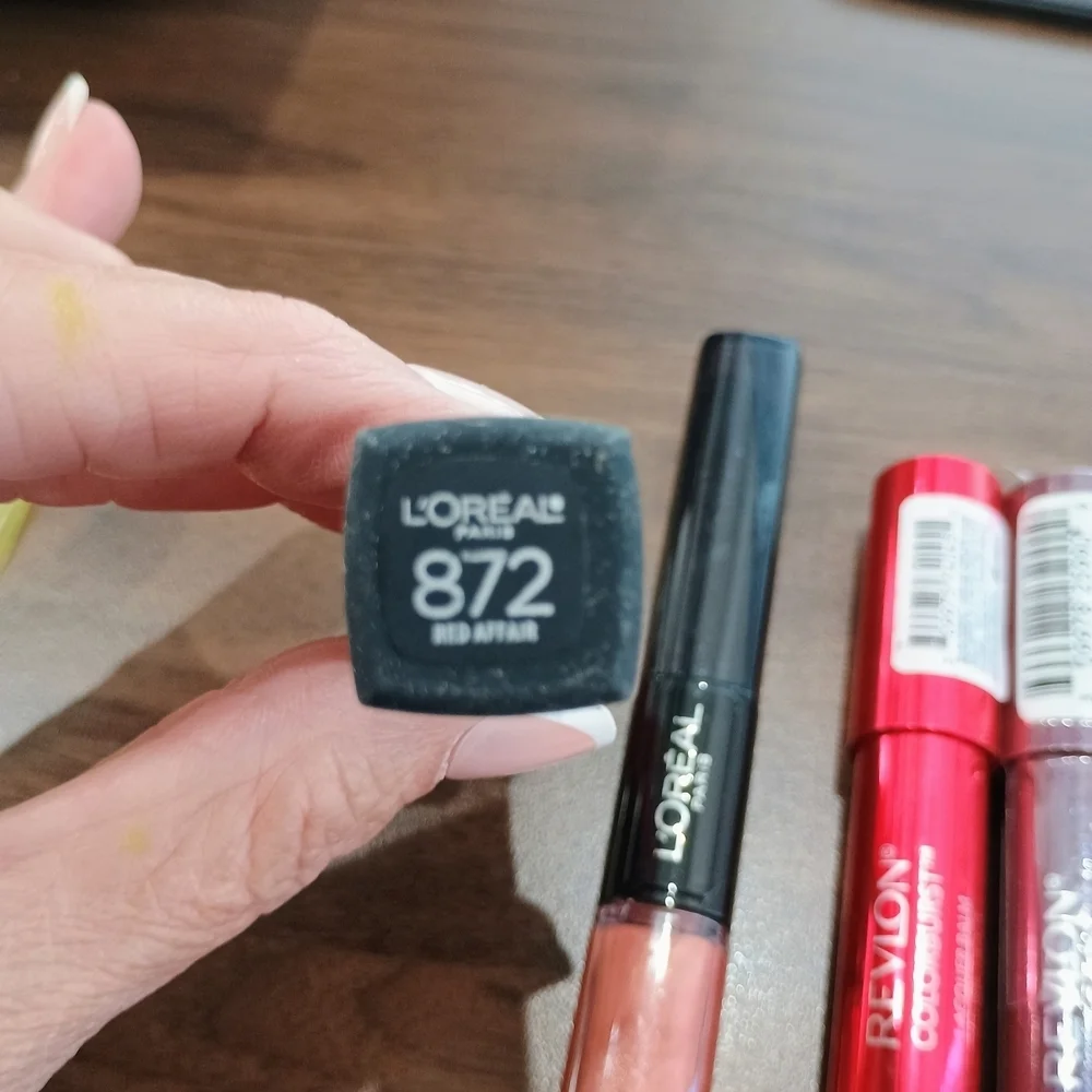 Bundle Of Lip Products. L'Oreal, And Revlon